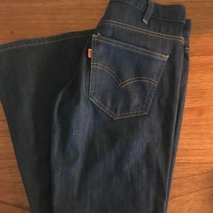 Low Rise Levi’s Orange Tab Flare Jeans
